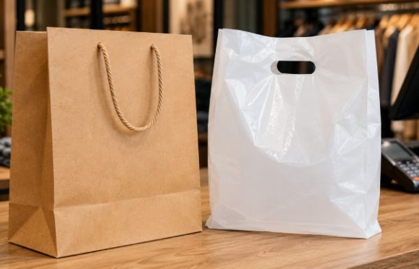 שקיות נייר מול שקיות ניילון: יתרונות, חסרונות ומה עדיף לעסק?